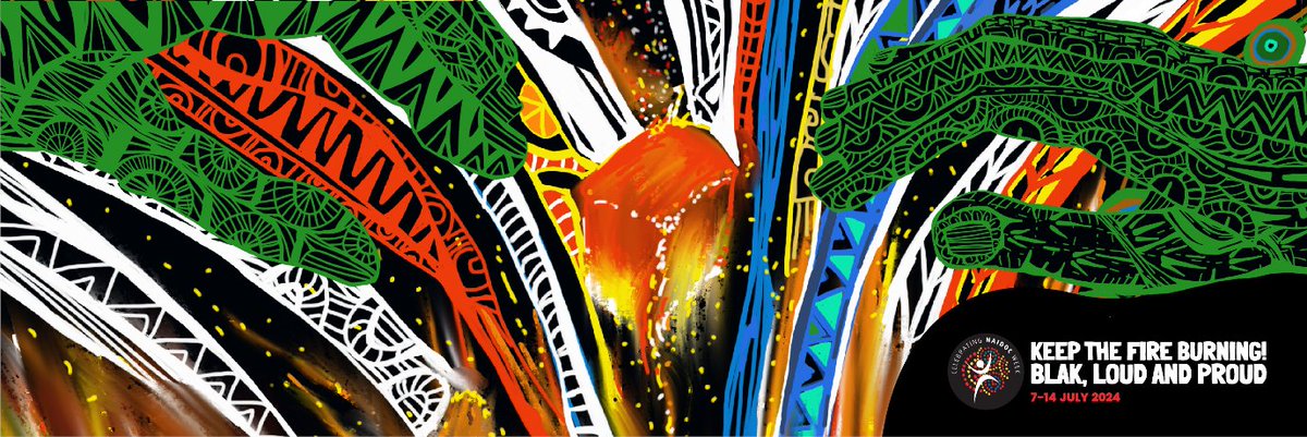 Today marks the start of NAIDOC Week 2024! Let's celebrate the rich history, culture, and achievements of Aboriginal and Torres Strait Islander peoples. Join VMIA staff in supporting local Aboriginal communities. Keep the fire burning blak, loud, and proud! #NAIDOC2024