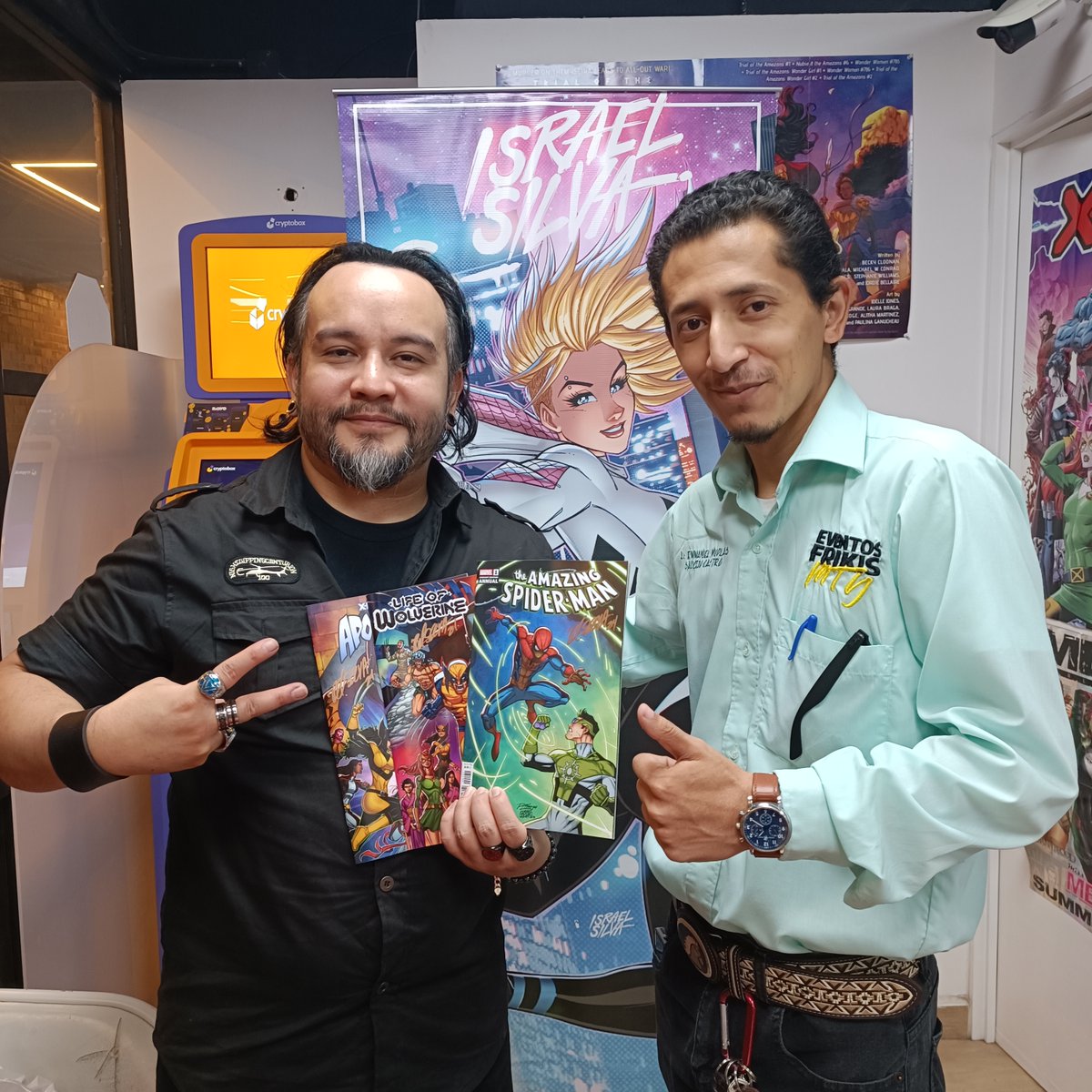 Así  fue nuestro evento con <a href="/IsraelSilvaArt/">Israel Silva</a>   🔥

¡Gracias a todos los que asistieron! 🏰