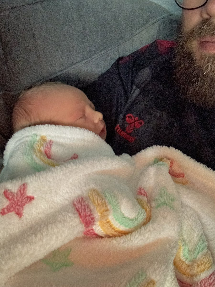 8udge's tweet image. Long couple of days but I have so much love for our new arrival, Amelie Iris