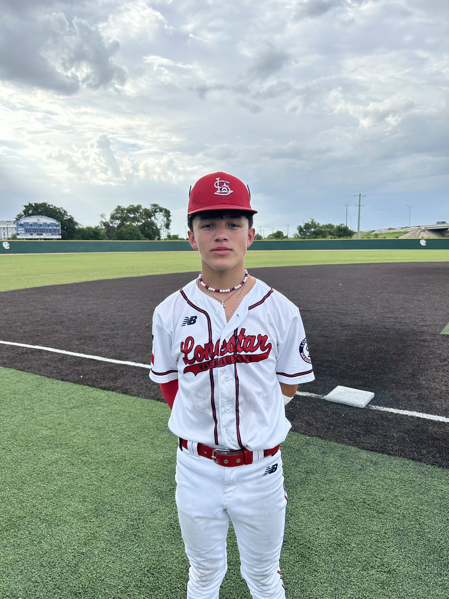 F: <a href="/LonestarBSBclub/">LonestarBaseballClub</a> 14U National 15, Texas Twelve ST Grey 2027 0 
PoG: Jay Jacquez 2-3, Inside-the-park HR, 3 RBI, R