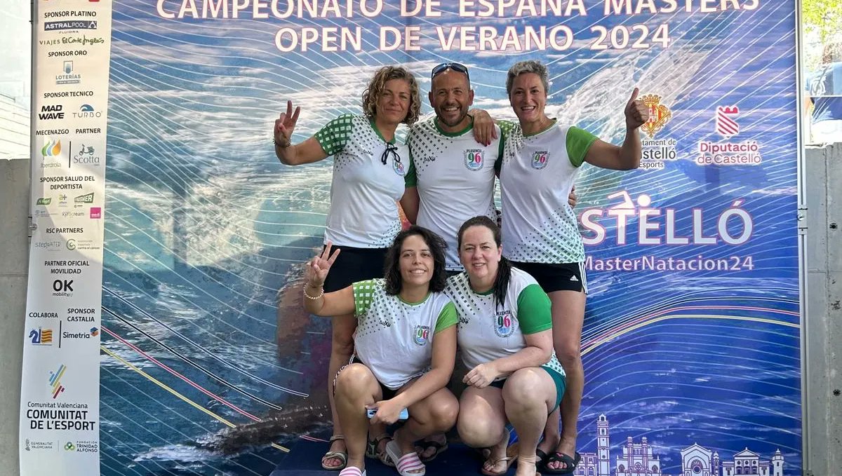 Plasencia96's tweet photo. Fantástica jornada de sábado la disputada en Castellón! Cada día se superan.
Bronce de @radihe19 en 50 espalda +50
Plata de @ivan_martil en 50 espalda +25
Bronce de @ceci_1.2 en 200 libres +20
10 records de Extremadura y muchas mejores marcas!
Enhorabuena equipazo!
#GoPlasencia96 https://t.co/rT2MjURshx