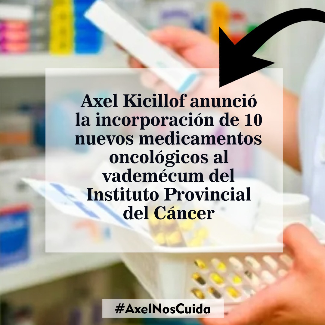 A contra cara de un gobierno Nacional ausente y sin sensibilidad social, la provincia de Buenos Aires cuenta con un gobierno presente y atento a la necesidad popular. 
#AxelNosCuida