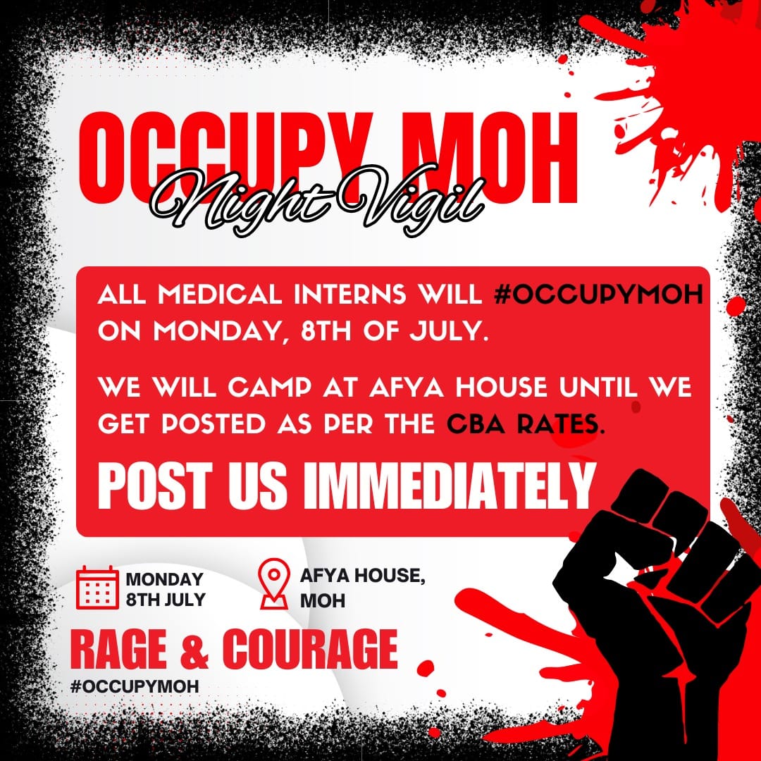 dr_ocholaherald's tweet photo. I am now convinced more than ever that #OccupyMoH is going to be the baddest comeback we're going to give this lying government.

They will not believe!

#NakhumichaMustGo https://t.co/57MPlpbKOZ