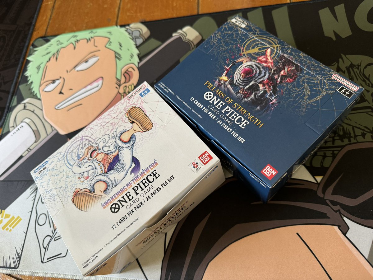 StrngstWizard's tweet image. Another two boxes from AX! I NEED A W! #idonthaveaproblem
