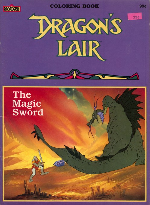 retroreprints's tweet photo. Hard game - easy coloring: Dragon's Lair! #dragonslair #videogames #gaming #80s #cartoon #vintage #coloringbook

https://t.co/C7dvDo5uvf https://t.co/wcyvEaexT5