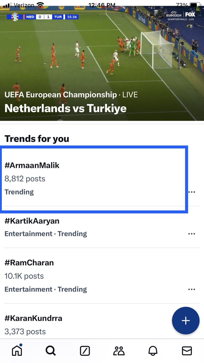 Satvind30487005's tweet photo. Sorry @ArmaanMalik22 I am not in a space where I could participate but I have been streaming, as your voice is my home, my peace!!
Dekho β¦ you are trending!
So happy for you #ArmaanMalik
#IntheAMfest #AMmerch https://t.co/O7zrh2yhNx