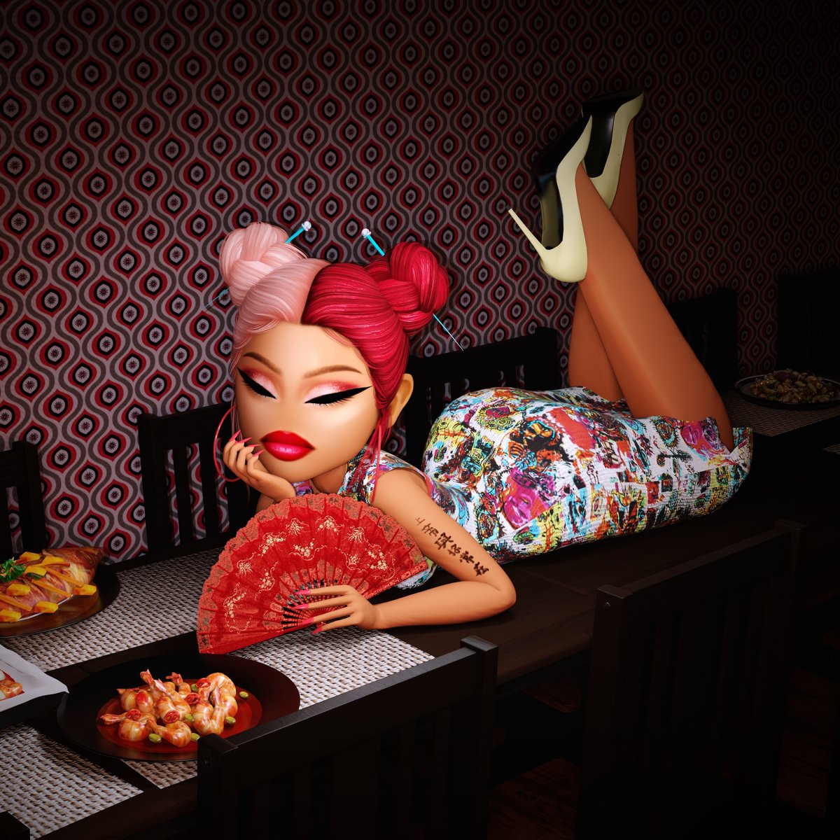 NICOLEHARAJUKU's tweet photo. Bad gyal don’t die die die
Hunnit rounds on dat gratata
🦄😆👅😘♥️
Red Ruby Da Sleeze: 7/12 😎 🥢 https://t.co/s1tGAdb7D3
