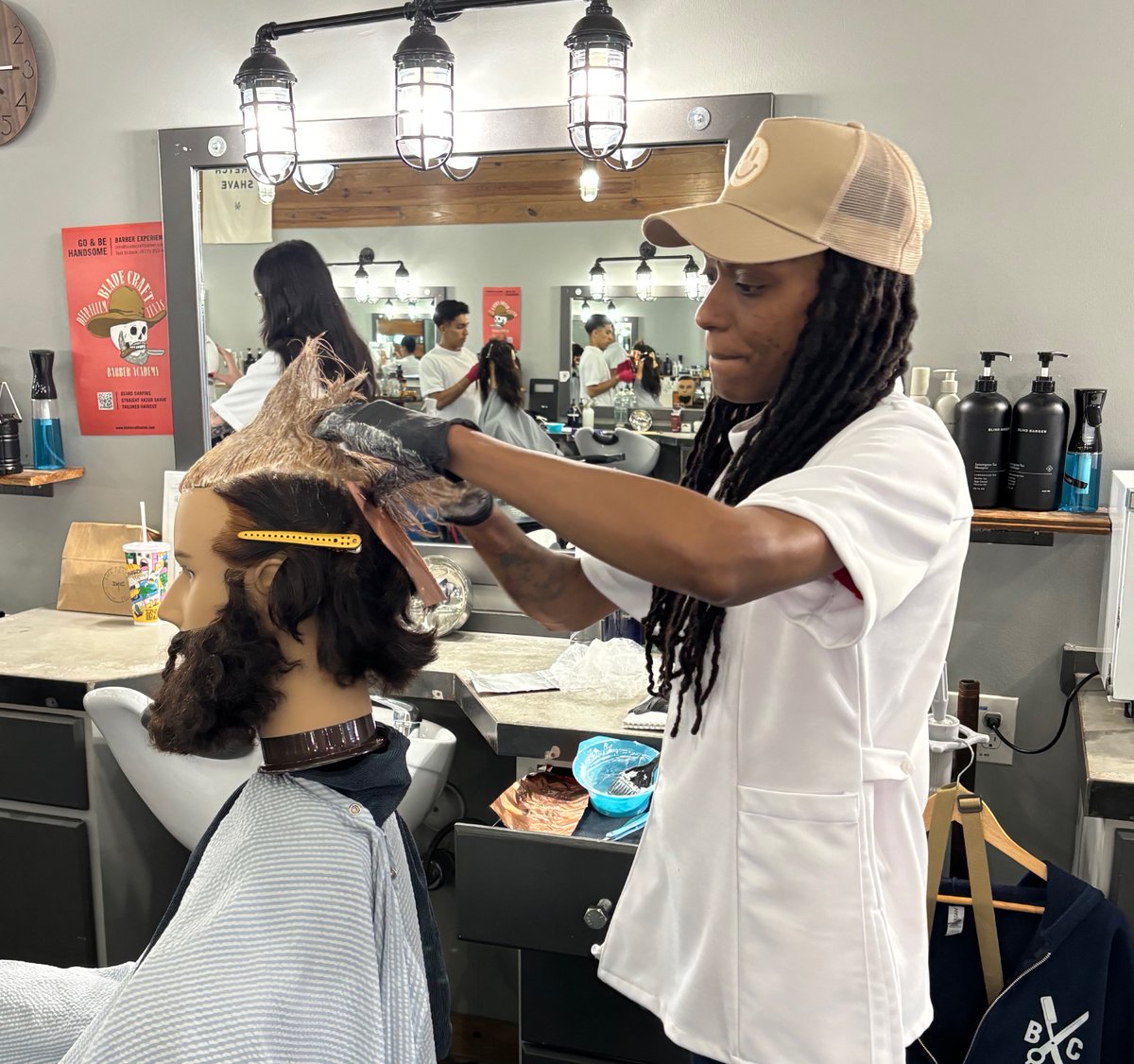 Always be improving! Practice is the best thing there is! #barber #barbershop #barberlife #haircut #barbershopconnect #fade #hair #barbers #hairstyle #barberlove #wahl #barbering #beard #menshair #hairstyles #andis #barbergang #barberworld #style #barbersinctv #thebarberpost