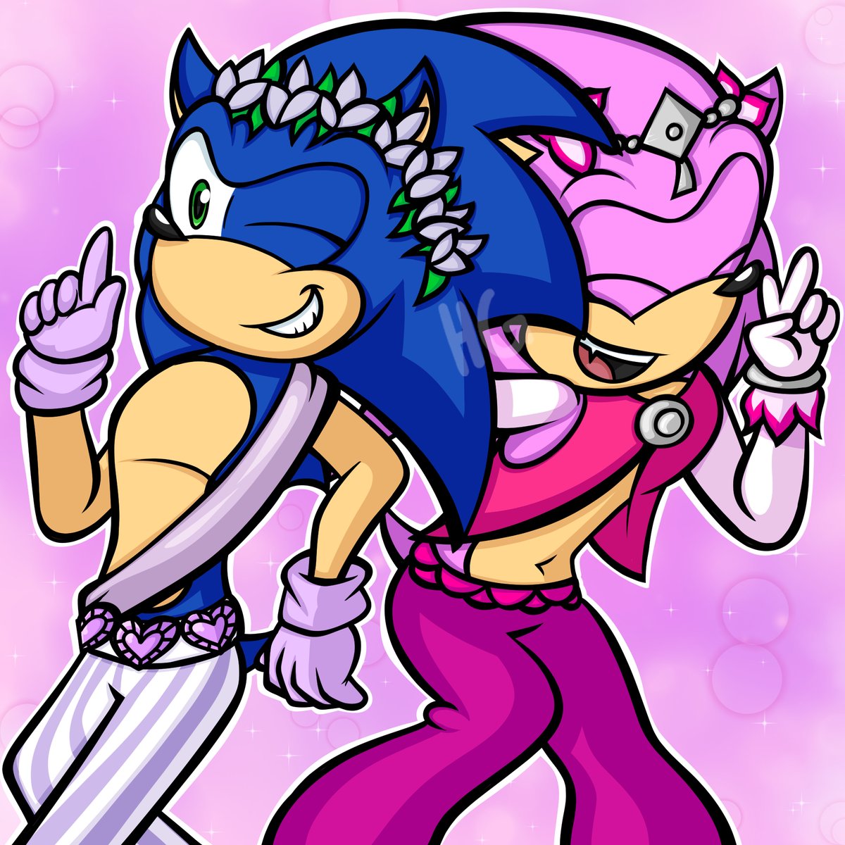 hunniegl4zed's tweet photo. Drawing done for StarryHeavenDragon at DeviantArt
It's their Candy Prince Sonic & Pink Magic Prince Sonic together! 👑 Their designs are just so adorable 🥹🩷 Enjoy! 💜
#SonicTheHedgehog #sonicau #requestdrawing #myart https://t.co/f7Xb7FIkNM