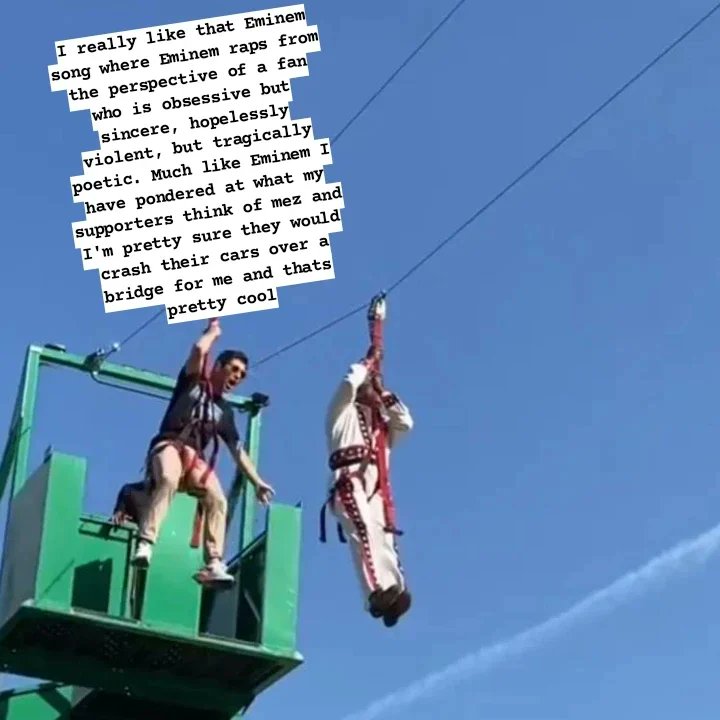 DevyAbstrakt's tweet photo. Jacob Frey on a Zipline like https://t.co/FgedgvxKq1
