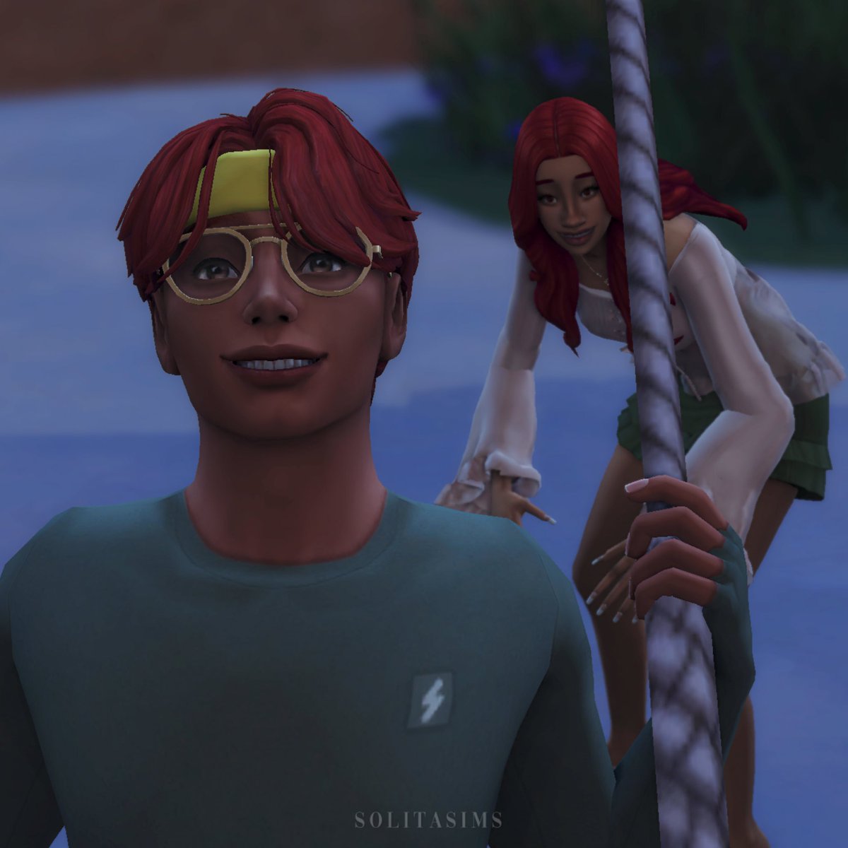 solitasims's tweet photo. little Sage spending quality time with his auntie Radioimmunoelectrophoresis🏡#TheSims4 https://t.co/wsgWBI2I4I