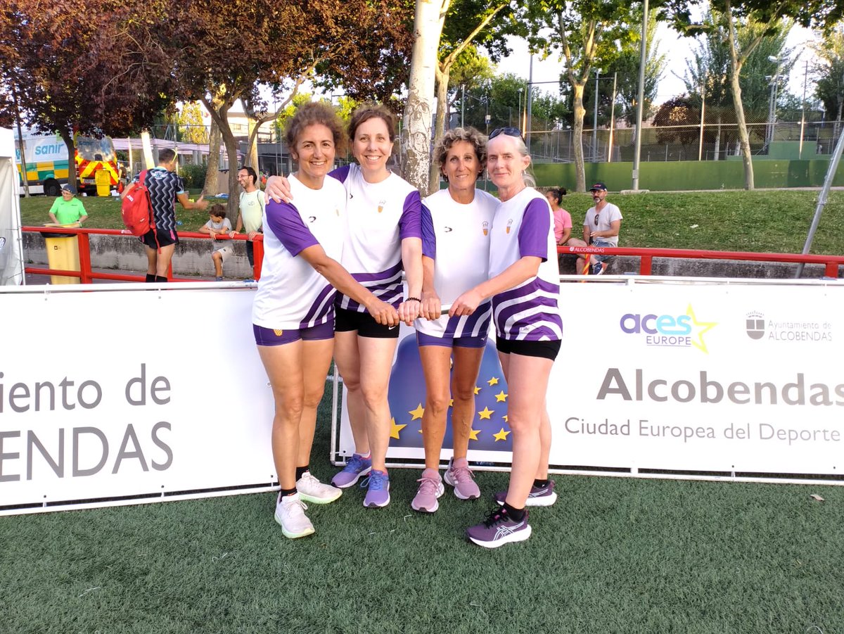 I els nostres màsters continuen lluitant de valent!!!!

🥇Bàrbara Pintado (F35): disc
🥈 Relleu 4x100 (F55): Marisa Pradillo, Pilar Fernández, Ana Cabello i Gemma Solé i rècord de Catalunya
🥉J.M. Puig (M70): 100m
6⃣Marisa Pradillo (F60): 100m
1⃣2⃣Pilar Fernández (F55): 100m

💜