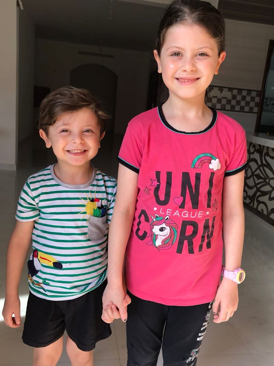 BREAKING:

Israel killed 9-year-old Mayar and 6-year-old Bilal today, along with their mother and grandmother, when it bombed a UN school where they were seeking refuge.

They were just children seeking shelter from Israeli bombs.