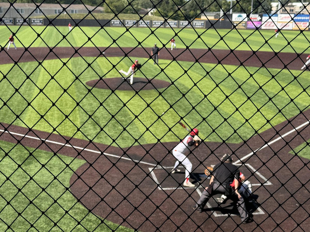 MichaelHirnPBP's tweet image. Calling @NapoleonBandits baseball against Ottawa with @abedelano19 at bat here in Adrian 

#BehindTheMike
