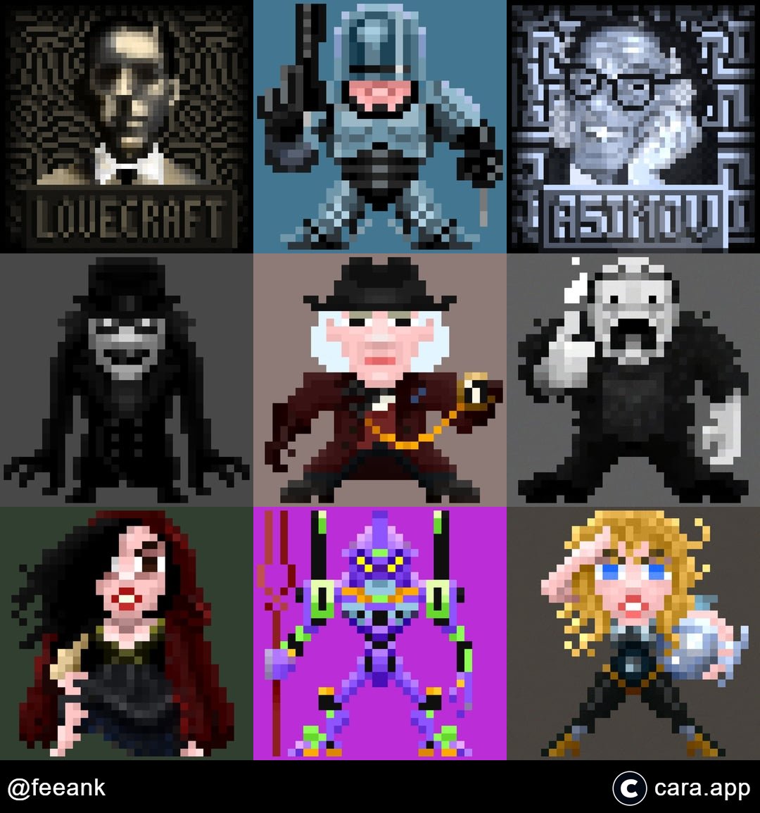 Feeank's tweet image. I joined @Cara_HQ
about a month ago, moved most of my portfolio and have met an incredibly helpful community of artists that not only favor human creativity but actively support and enable a sense of kinship among all. Feel free to visit at cara.app/feeank 
#cara #aifree