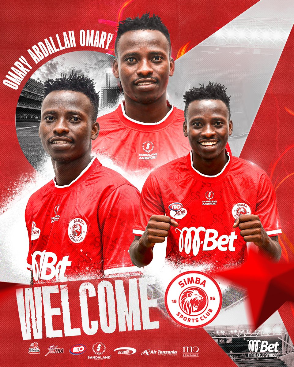 SimbaSCTanzania's tweet photo. Omary Abdallah Omary ni 𝐌𝐍𝐘𝐀𝐌𝐀.

Kwa taarifa zaidi ingia kwenye Simba App. #WenyeNchi #NguvuMoja https://t.co/iA1aVIp9wg
