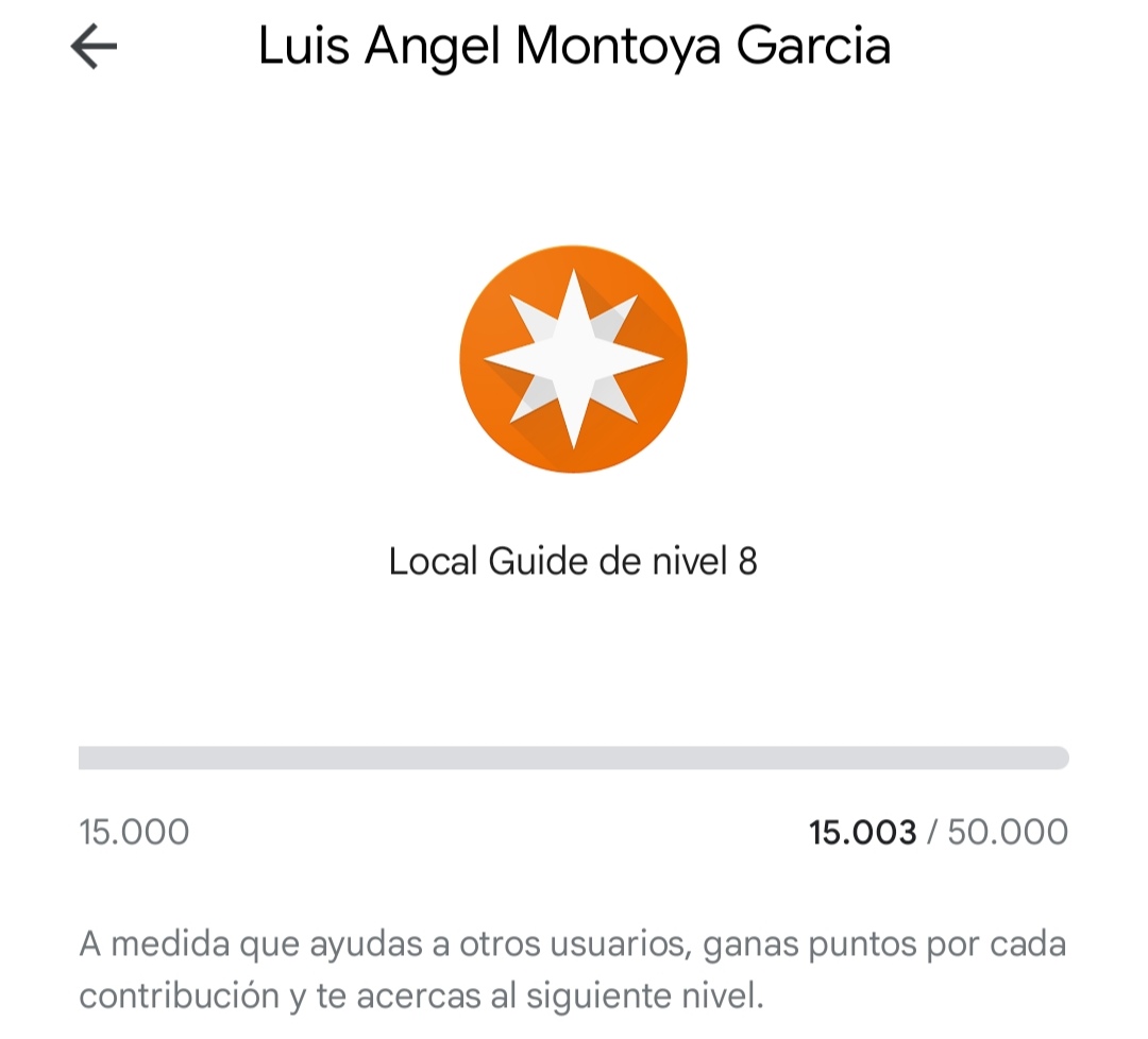 lmontoya's tweet image. Pues ya soy #localguide nivel 8
