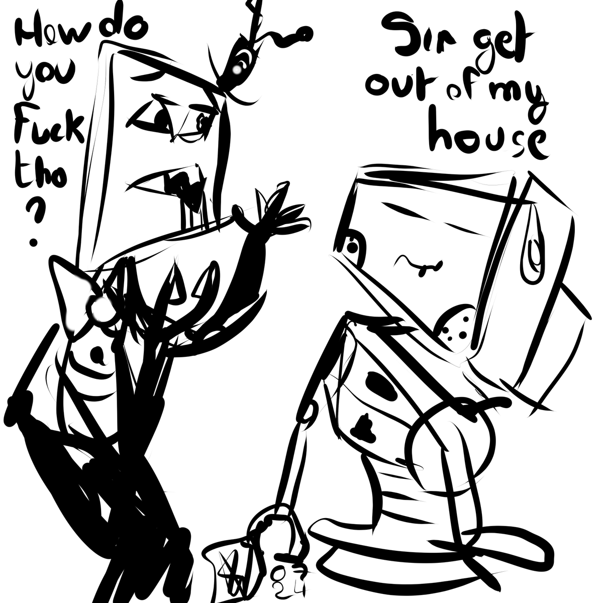 OakySnek's tweet photo. hmmm.
.
#HazbinHotel #inscryption #P03 #shitpost https://t.co/ITi2jo94QF