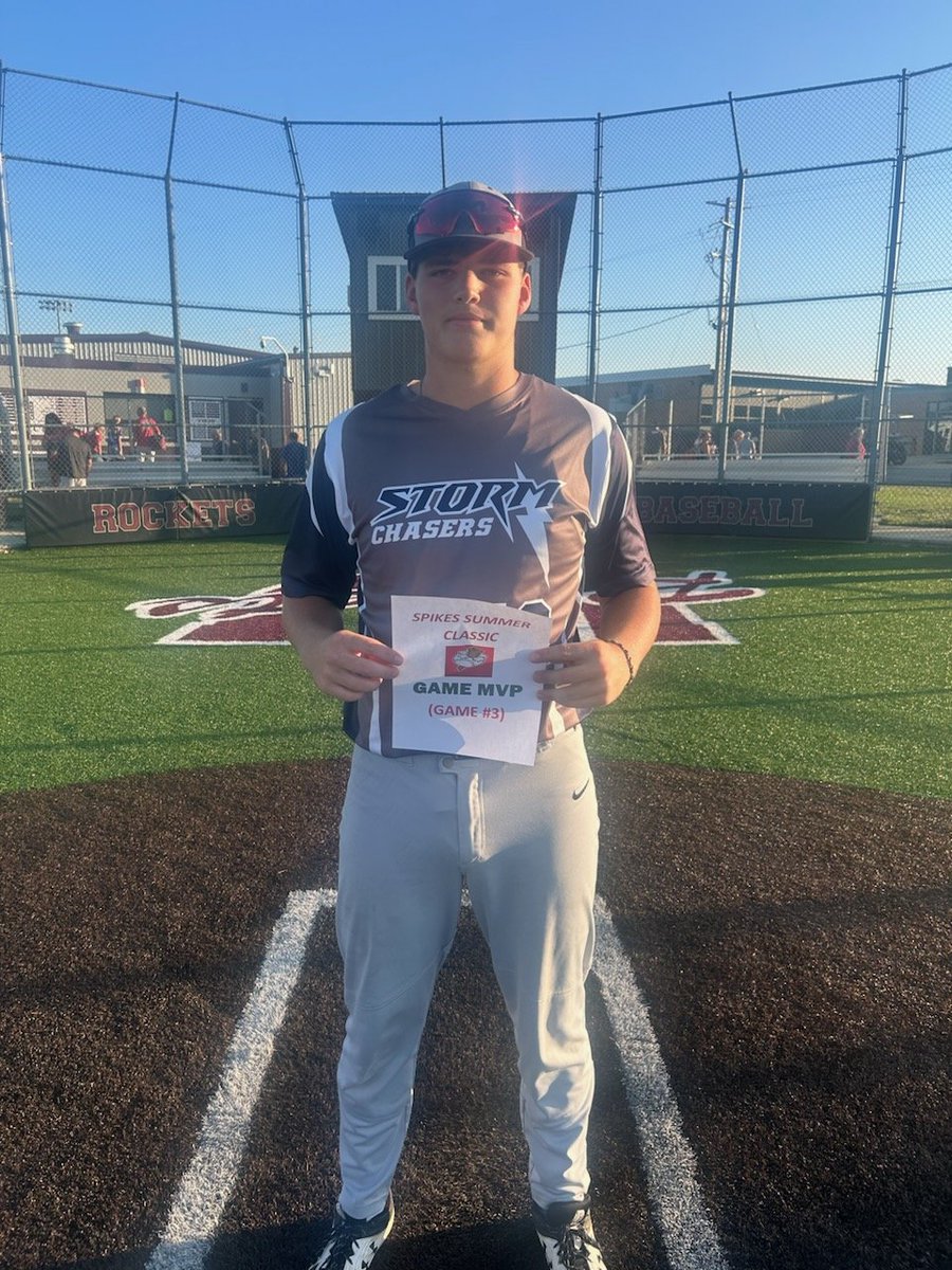 Spikes 16U Summer Classic Game 3 MVP
Carder Walden - North Clay HS