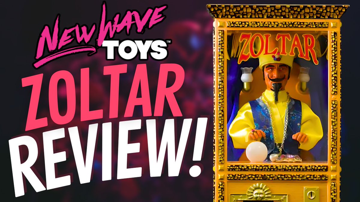 PDubsArcadeLoft's tweet image. Here is my Review for my New Wave Toys Zoltar Speaks Fortune Teller Machine!  After over 1 year my pre-order has arrived and was it worth the wait???  

Watch - youtu.be/XwLKXUYxTe0?si… 

#NewWaveToys #Zoltar #ZoltarSpeaks #ZoltarReview @NewWaveToys