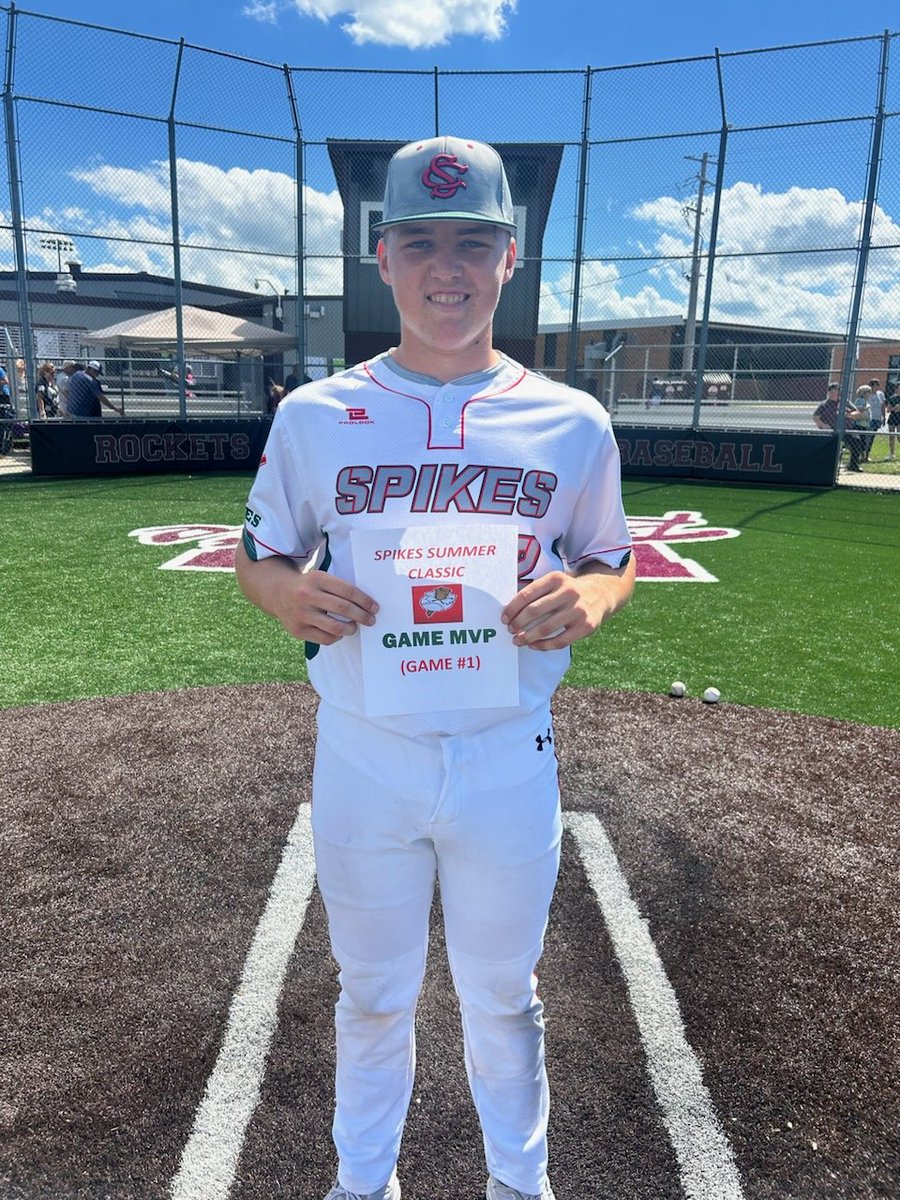 Spikes Summer Classic Game MVP
Jason Kreke - T Town HS