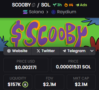 eth_exy's tweet photo. If i'm eating, the Lab is eating. Higher for $SCOOBY!

200K —> 2.2M (11x )

Cabal in bio. https://t.co/KyzqkaM2be