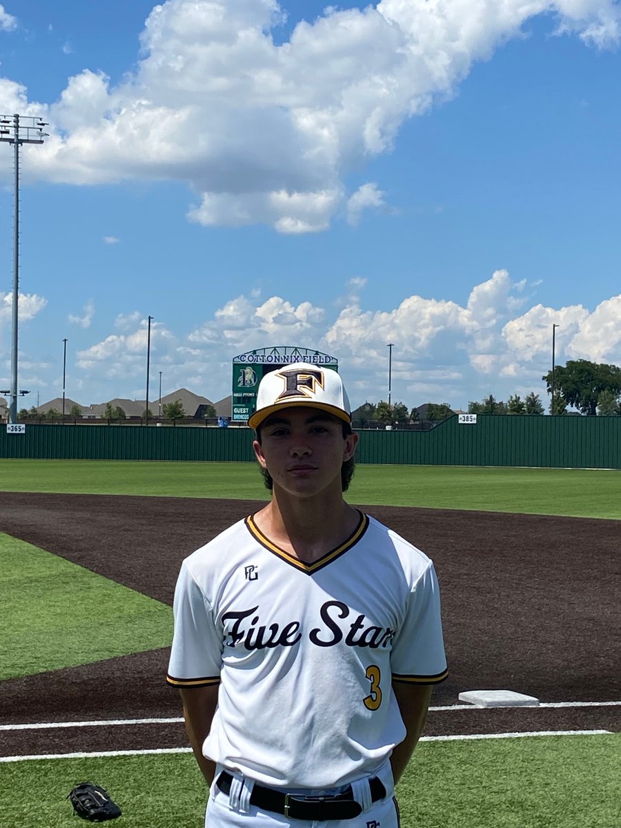 F: <a href="/fivestardfw/">Five Star Properties DFW</a> 2026 Clemens 9, Diamond Prospects Jones 0
PoG: <a href="/Kellercaulk/">Keller Caulk</a> 2-2, 2B, 2 RBI, 2R, BB
Pitcher: <a href="/nat_hallmark/">Nathaniel Hallmark</a> 3 IP, 0R, 2H, K
Notable: Trent Newport 2-2, R