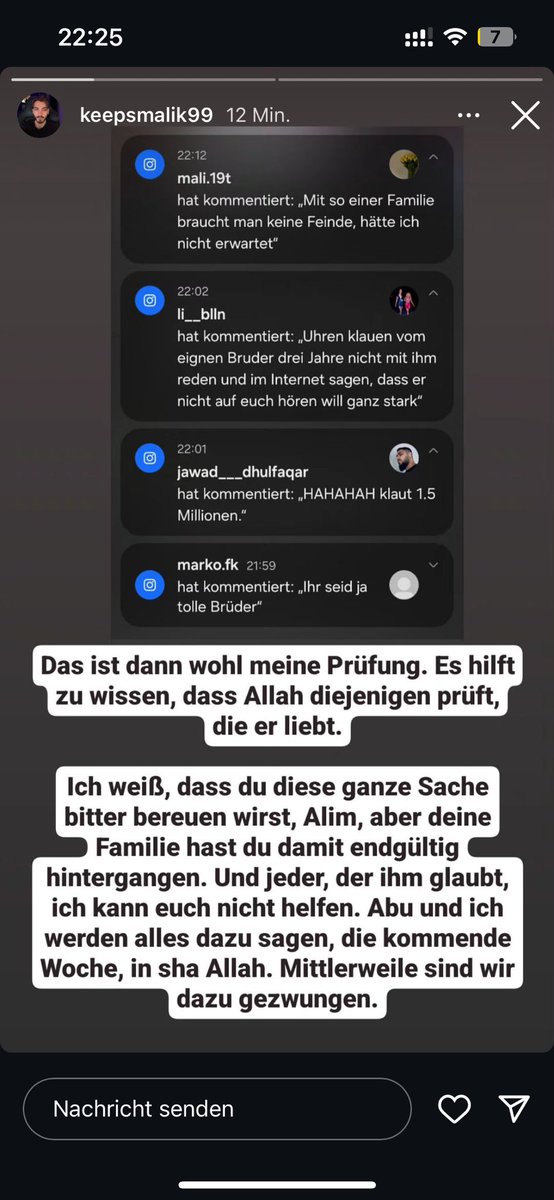 wasbruda06069's tweet image. Mois hat ein Video veröffentlich in welchem er über seine Familie spricht und erwähnt, dass seine Brüder ihm damals die Uhren geklaut haben. Reaktionen folgen direkt: