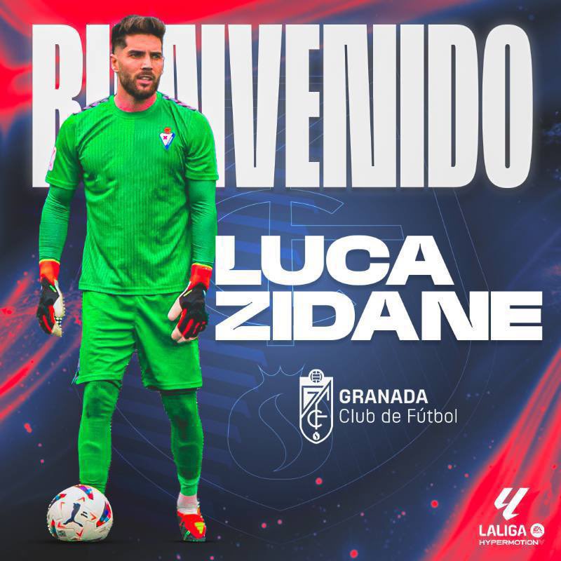 la_liga_fr's tweet photo. ✔️ OFFICIEL : Luca Zidane a quitté Eibar pour @GranadaCF pour 500.000 € https://t.co/7WimQRW0c9