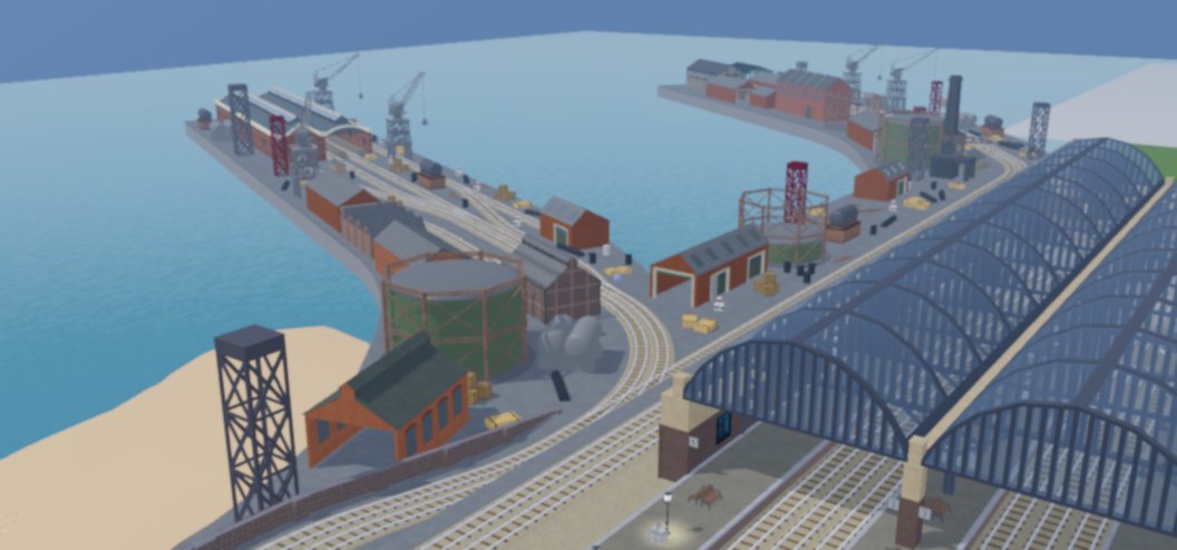 Donald, Douglas and Jinty joined to the Game!

Also Tidmouth Harbour is finally decorated