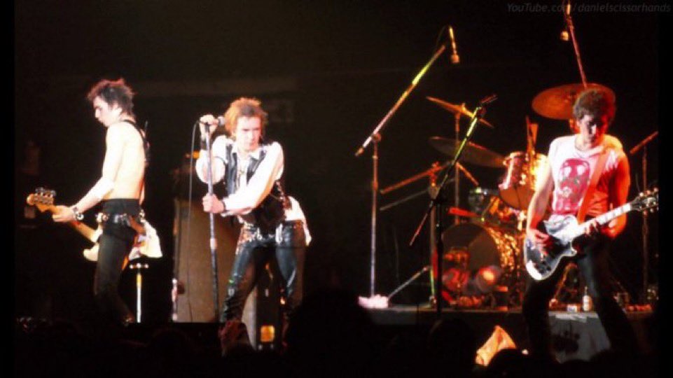 14. The Sex Pistols performing in their last concert, January 14, 1978.