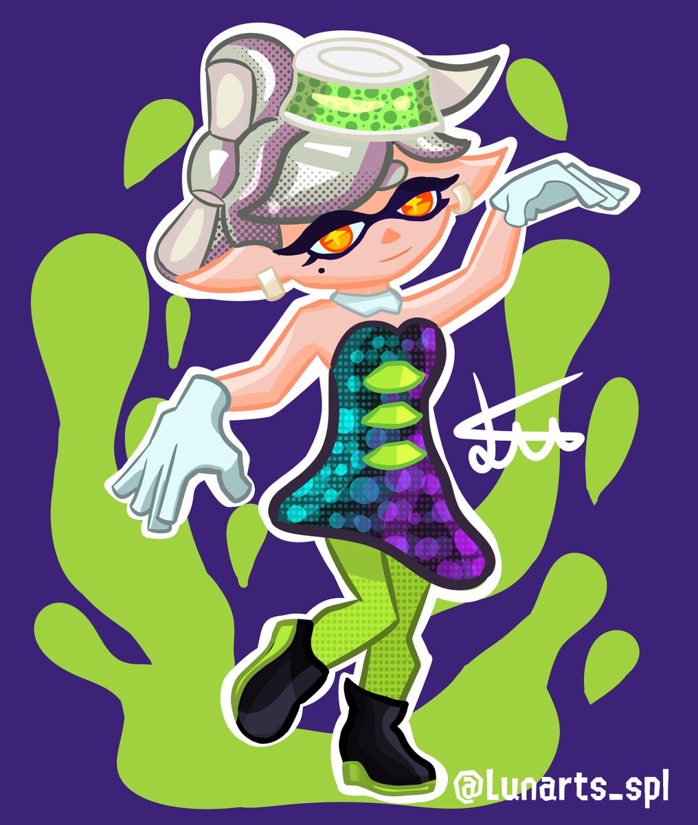 omg I'm back! Love how this turned out, marie slays per usual 🔥

Likes❤️and RTs♻️ heavily appreciated! :3

#splatoon3 #splatoon3art