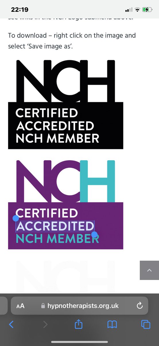HollysStone's tweet photo. It’s important to me that I adhere to the standards expected by the @NCHHypnotherapy https://t.co/9jik0RwRli