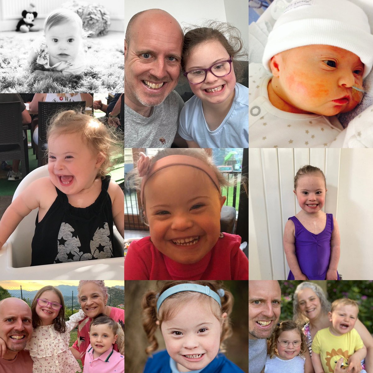 SimonPobble's tweet photo. The amazing Eva is 9 today! Always overwhelmed by how many people in my Pobble community ask about her when we’re together.
As always she is smiling (Eva though she didn’t like me cheering at the football).
Go Eva… the best nine years ever.
#worldwithoutdowns #inspiring https://t.co/zH5QDgTbdN