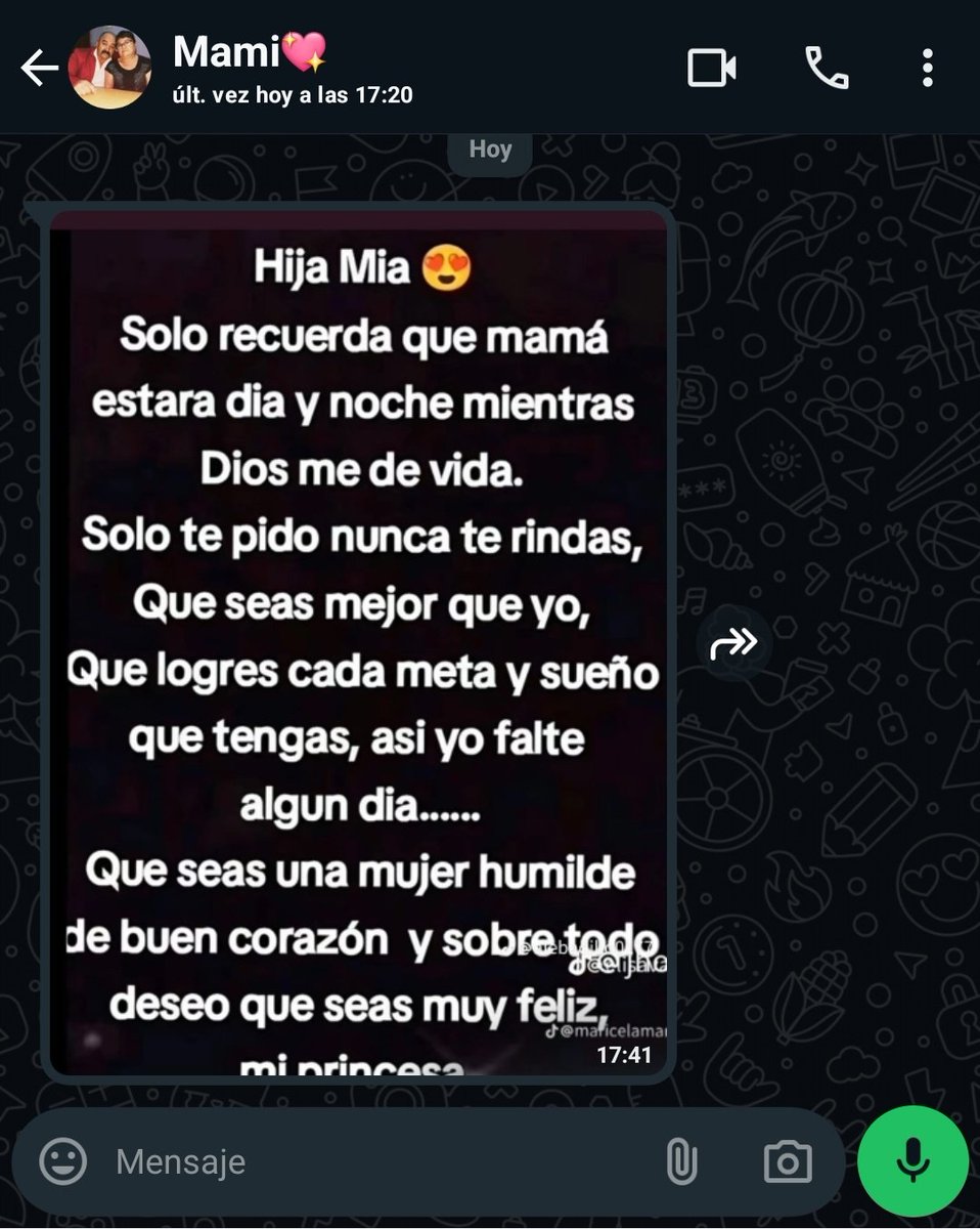 Dios me a dado la mejor mamá sin dudas ❤️‍🩹 ella sana todo lo que no rompió ❤️