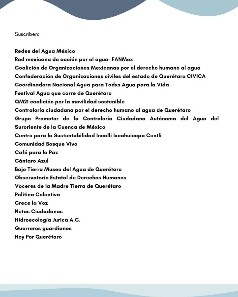 El mal manejo estatal en las leyes de agua y saneamiento vulnera gravemente los derechos humanos de nuestras comunidades. 

El OEDH se posiciona a favor de la implementación de políticas y regulaciones que garanticen un acceso seguro y equitativo al agua.