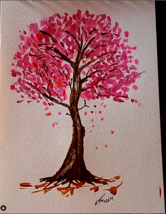 nerv67's tweet photo. #aquarelle #tree #watercolor #wasserfarben #baum #aquarell #painting #paintings #colorful #color #red #art #artgallery #myartwork #myart #drawing #illustration https://t.co/wyVnveYSHG