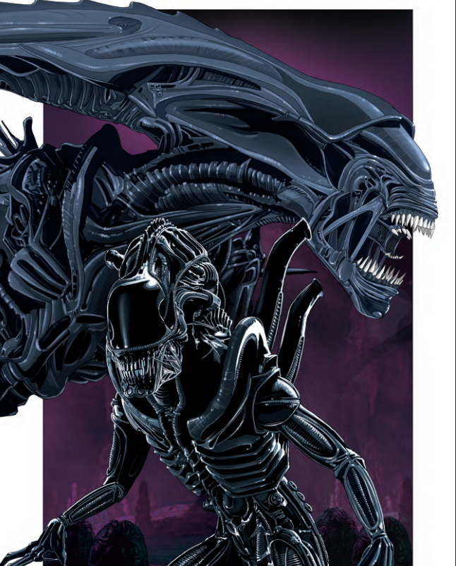 Incredible artwork by Dexter Weeks, showcasing two sides of