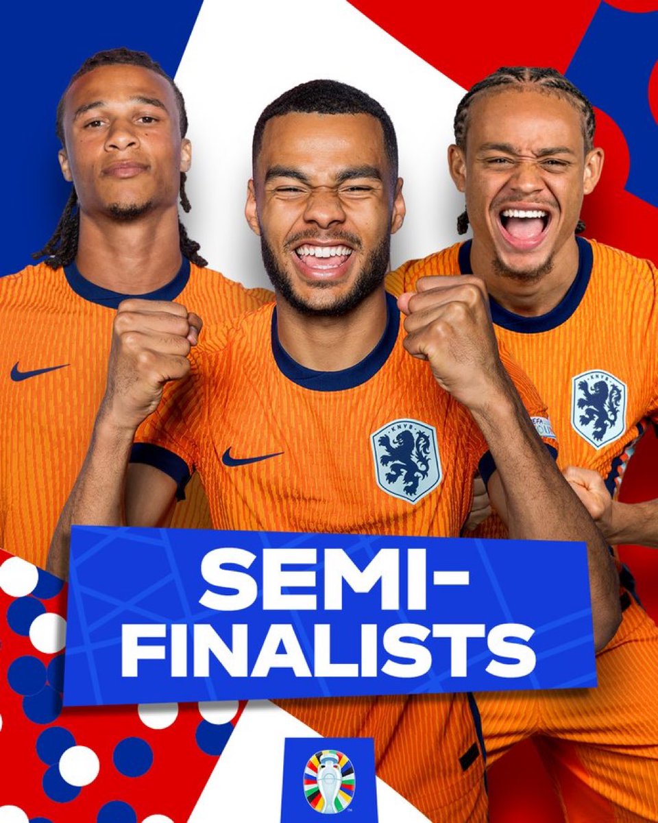 🇳🇱 EUROCOPA 2024 🇳🇱

🇳🇱2⚽️1🇹🇷 | PAÍSES BAJOS A SEMIFINALES.