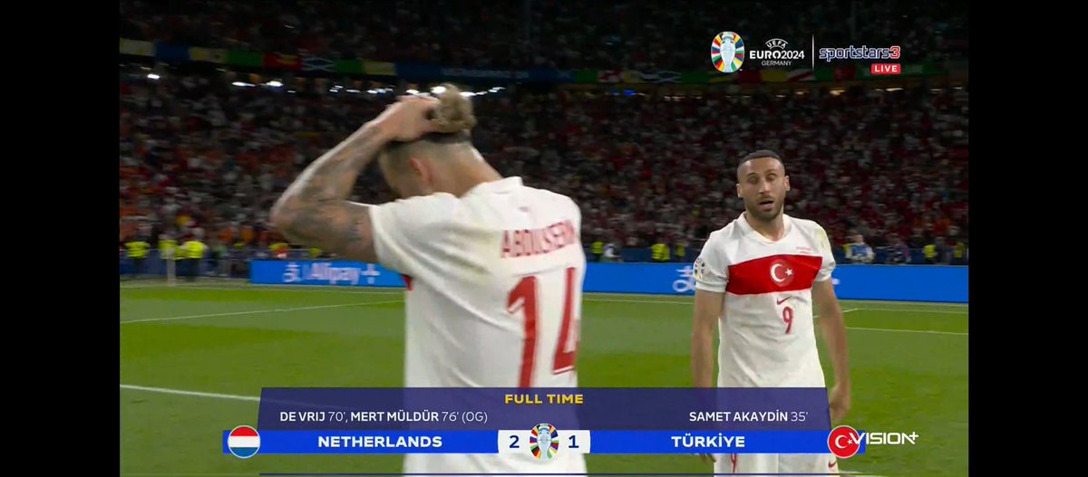 faridofanani96's tweet photo. This match was more interesting than England. It was full of drama. Congrats!
#TimnasPusat
#EURO2024 https://t.co/Y6zViDRFJd
