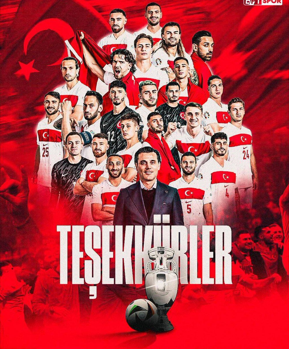Olmadı. Hak etmedik elenmeyi..
Mağlubiyetin tek sorumlusu Montella terlerinin son damlasına kadar mücadele eden oyuncularımızın çabasını boşa çıkardığın için teşekkürler. 
Herşey için Teşekkürler #BizimÇocuklar 🇹🇷🇹🇷