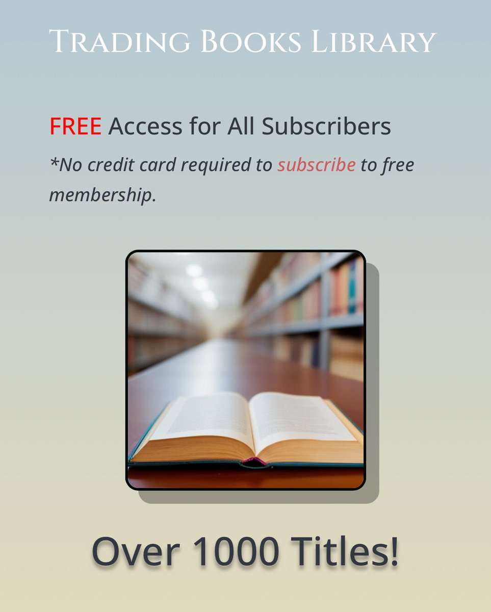 Stock_Waver's tweet photo. Sign up to access over 1000 FREE trading book publications! No obligation nor credit card required. 

#SPX #NDX #DJI $SPY $QQQ 

https://t.co/CJhYOHCBX7 https://t.co/qtL7SsRbe9