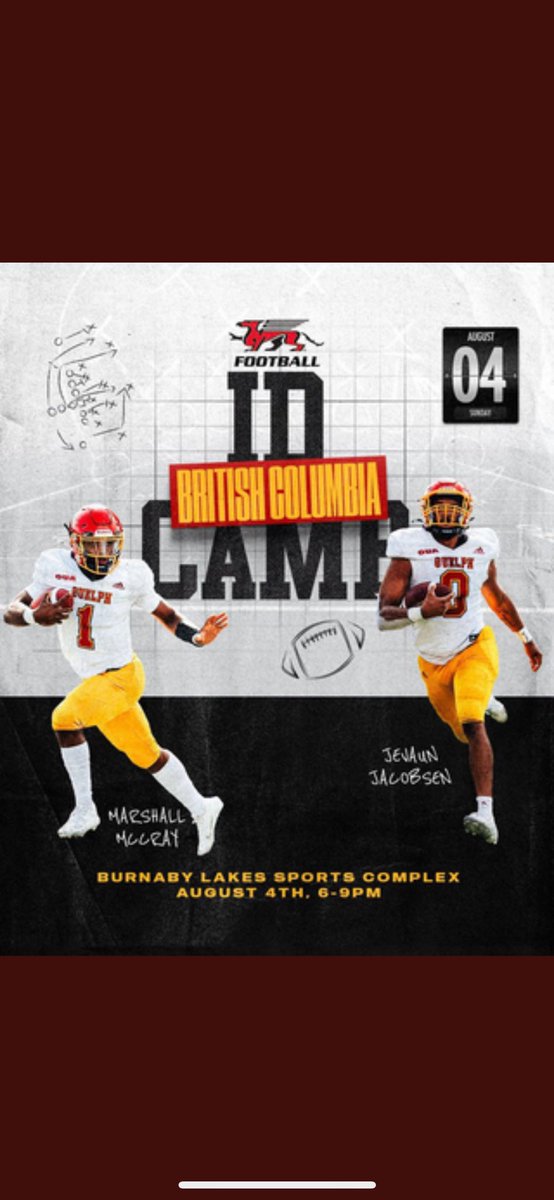 Super blessed to have received a personal invitation from the gryphons and coach Cappiello to compete at the prospect camp