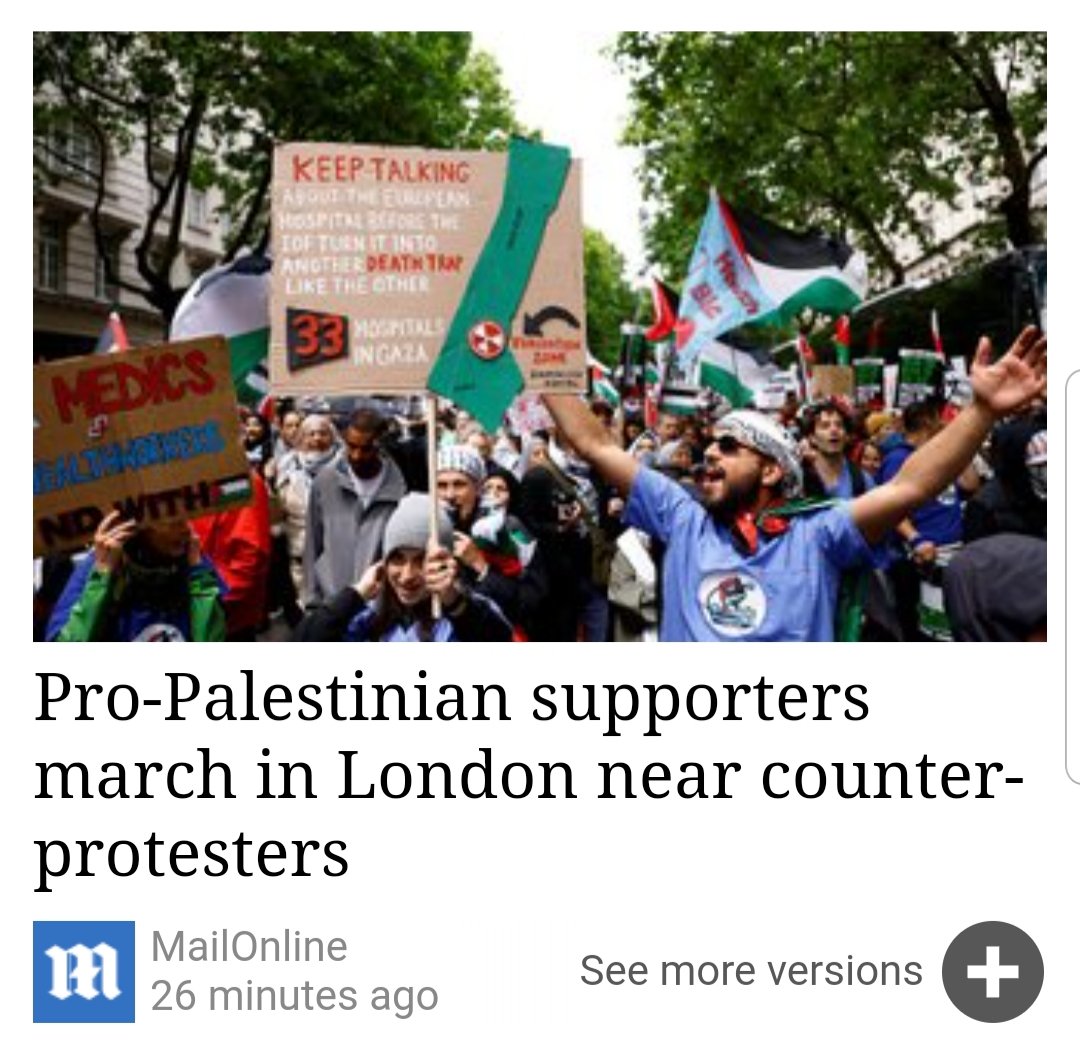 BobMacBobFace's tweet photo. Pro-Palestinian supporters are marching in London again, causing significant disruption and bringing the city to a standstill. Meanwhile, counter-supporters peacefully express their stance. It's clear who respects the city's order and who doesn't. #LondonProtests #CityDisruption #SupportPeace