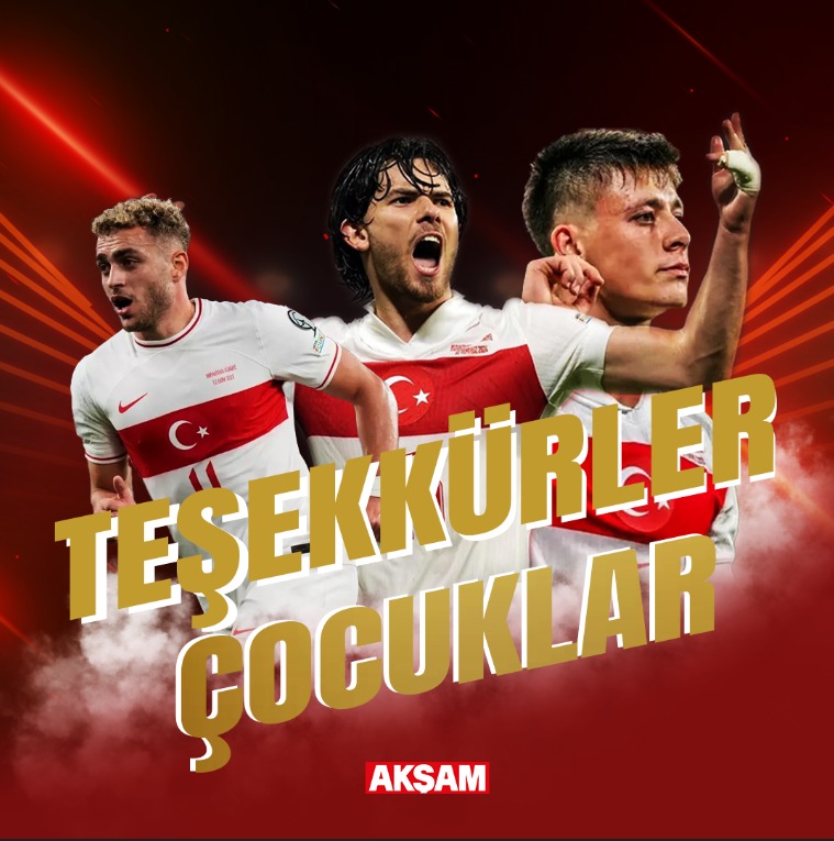 Aksam's tweet photo. 🇹🇷TEŞEKKÜRLER ÇOCUKLAR https://t.co/3y85JIhotP