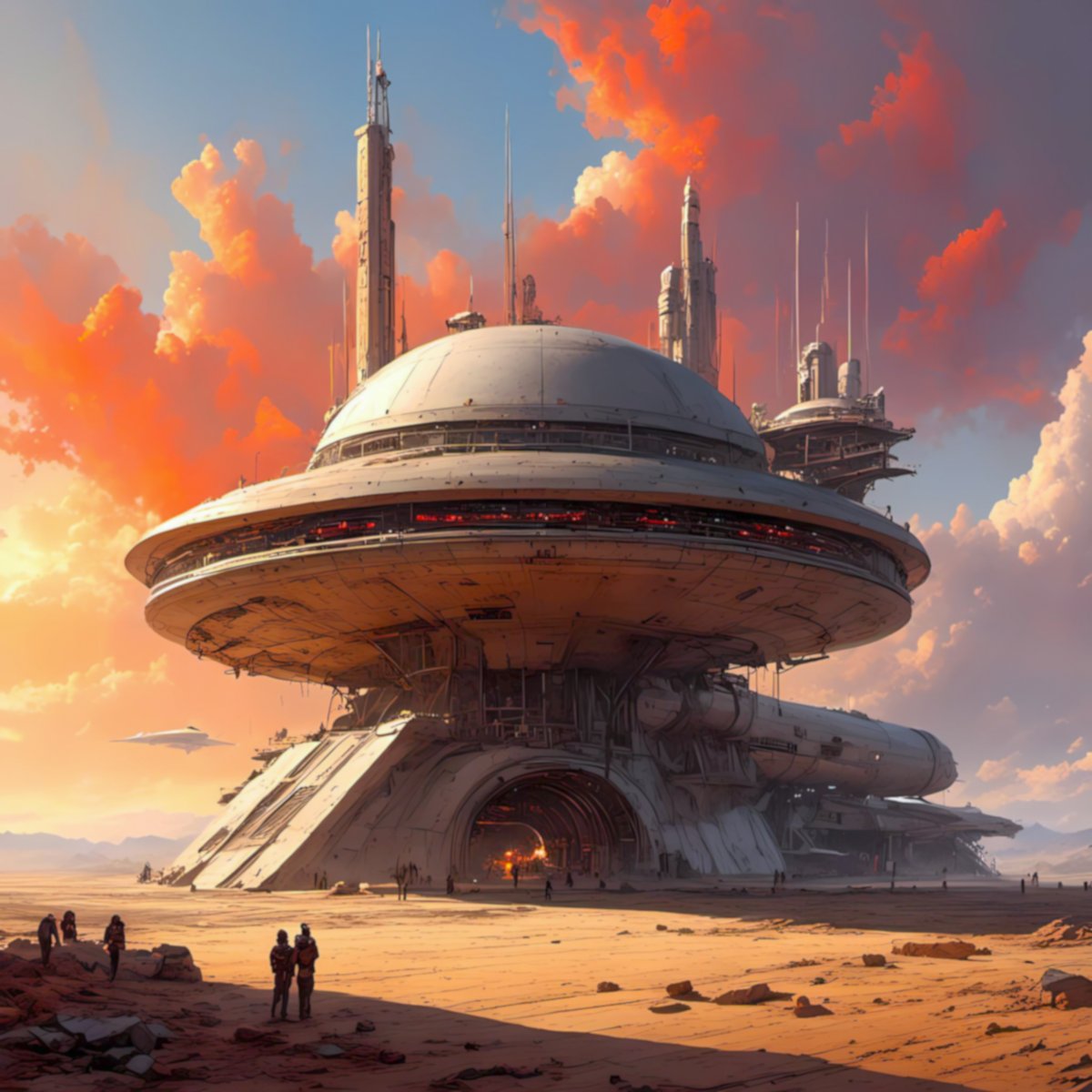 DavidPahor's tweet photo. #vss365 #extirpate #Satsplat #SciFiSat #OneSentence (118 wds)
There are no two ways about it; I had promised never to return to this dead-beat and wind-swept planet in a system with a dying red dwarf and with a surplus of tumbleweeds and memories of Gun-Running Dad and his neuronic whip,
but here I am, limping down the cracked concrete apron of a one-ship-a-week spaceport towards the battered fleeter of the attorney who had contacted me after my father died in his grand villaโs fire --
and he is smiling, revealing he had secured the entanglement key to an embryonic cryobank with my stem cells which will save my combat-ravaged body, and, no, I shall not extirpate myself from rewarding him because there is honour between murderers.
...
The Creator has given us Cognisance, Adverbs and Long Sentences: use them well.
-- Pann-Arghe, Mace Carrier of Graan