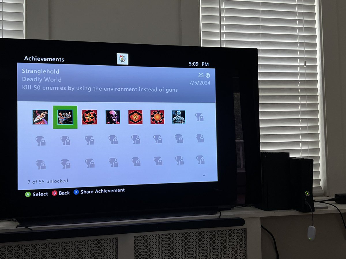 Almost 17-years in between Achievements for Stranglehold. Recently been getting back into XBOX 360 and picking up some of my favorite non backwards compatible games. This is one of the best and really underrated.