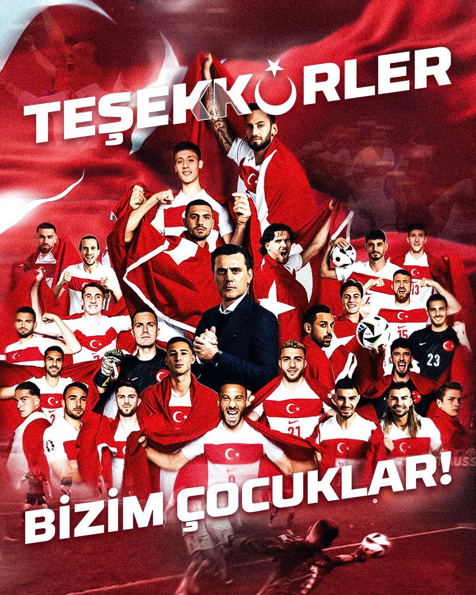 mustfkly's tweet photo. Onca haksızlığa rağmen bizi defalarca gururlandırdığınız için teşekkürler  #BizimÇocuklar  #EURO2024 https://t.co/oC3mvgH3Vk