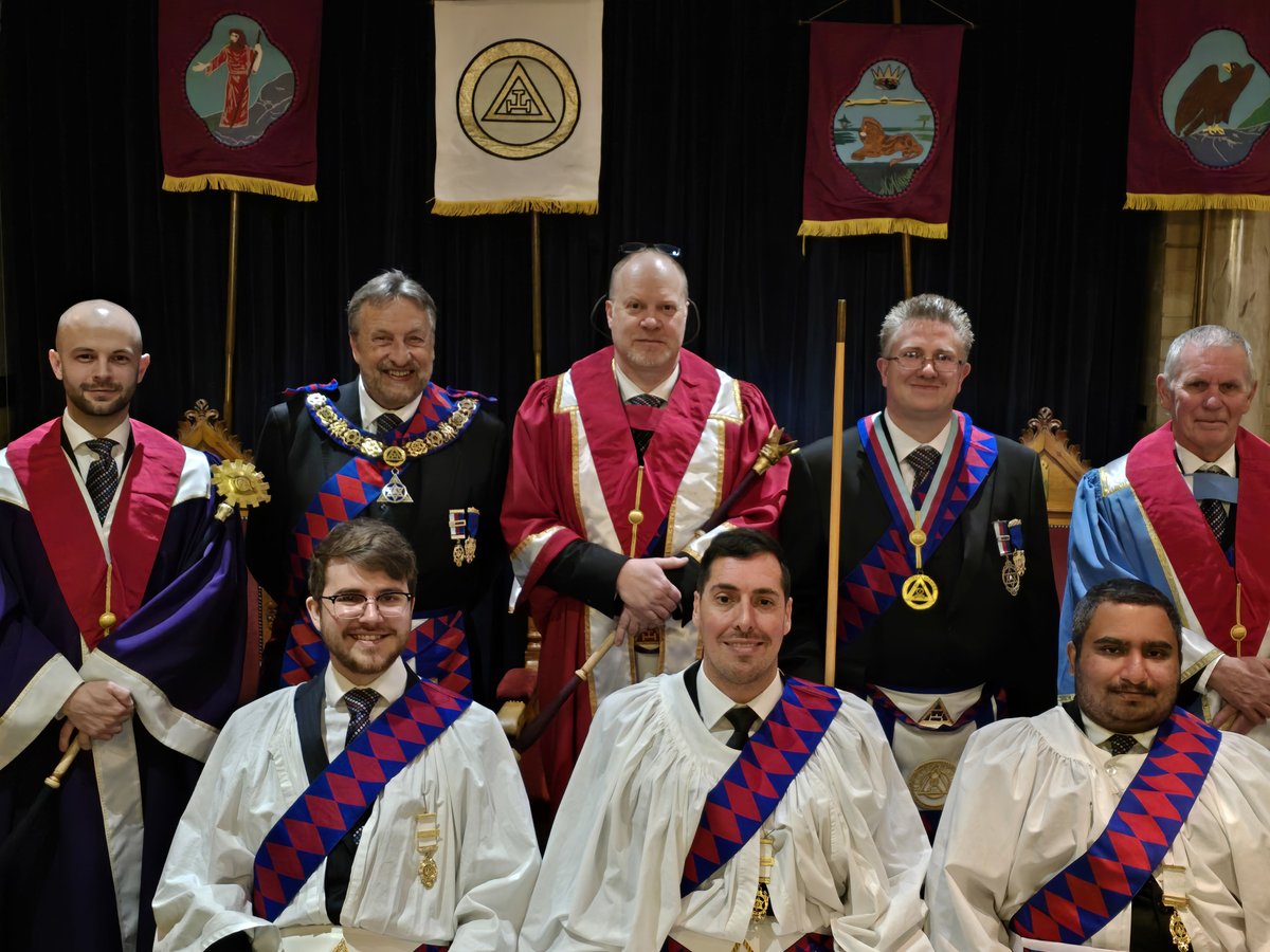SU Lodge 767 (@sulodge767) on Twitter photo Another big day @SUlodge767 Family, today Concord Chapter 767. Started with a Triple Exaltation, followed by Installation 3 Principals, the presentation of MEGS Certificate of Service to Royal Arch Masonry, then a Supreme Grand Chapter Certificate <a href="/pgcherts/">Provincial Grand Chapter of Hertfordshire</a> <a href="/FHLightBlueClub/">FHLBC</a> Another big day @SUlodge767 Family, today Concord Chapter 767. Started with a Triple Exaltation, followed by Installation 3 Principals, the presentation of MEGS Certificate of Service to Royal Arch Masonry, then a Supreme Grand Chapter Certificate <a href="/pgcherts/">Provincial Grand Chapter of Hertfordshire</a> <a href="/FHLightBlueClub/">FHLBC</a>