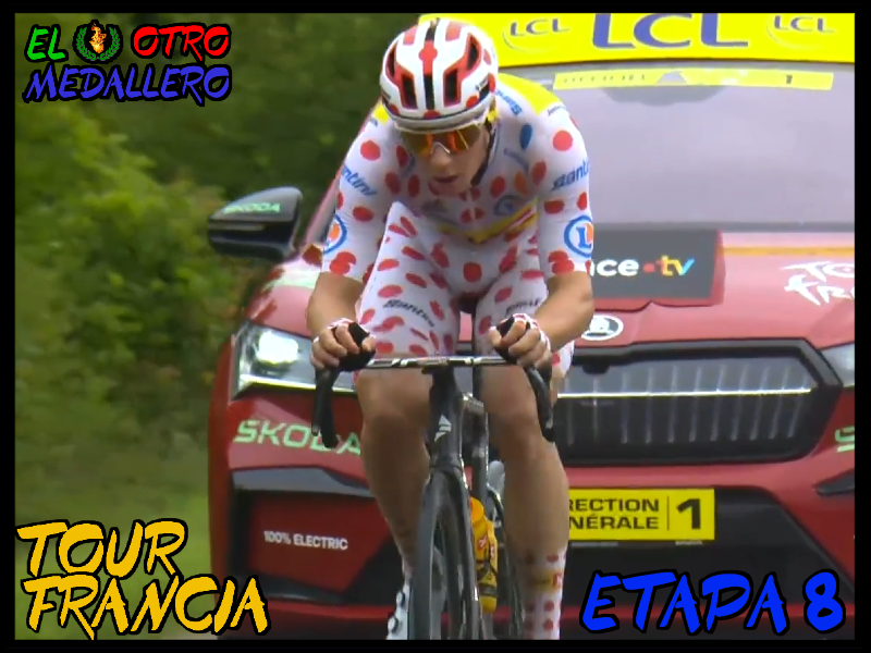 Resumenciclismo's tweet photo. 🚴♂️#tour2024 🇫🇷
🔸Muchas sorpresas en esta octava etapa del #TourDeFrancia2024, donde nos esperábamos un día de transición y finalmente fue una batalla tremenda.
🔹No os perdáis el resumen completo:
⏩https://t.co/p1pyCMGfZG
#TDF2024 #TDFxESPN #tdf2024tr #TDF24 #TDFFantasy https://t.co/DVF1qBesNS